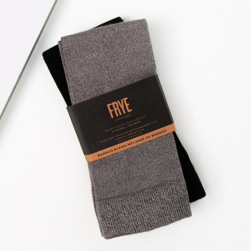 FRYE Bamboo Boot Sock - 2 Pack